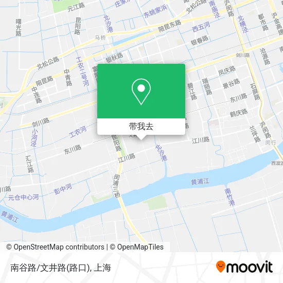 南谷路/文井路(路口)地图