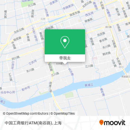 中国工商银行ATM(南谷路)地图
