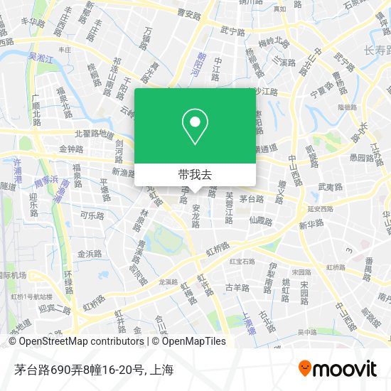 茅台路690弄8幢16-20号地图