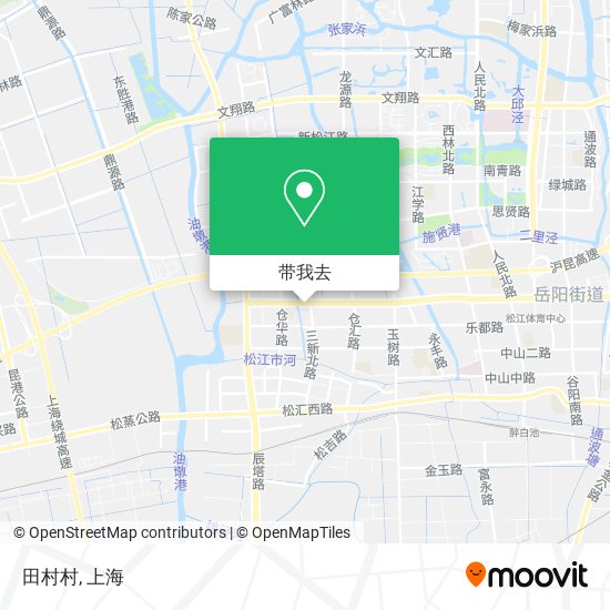 田村村地图