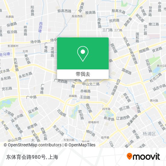 东体育会路980号地图