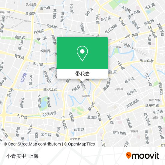 小青美甲地图