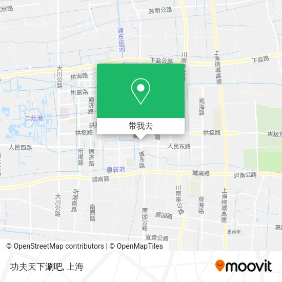 功夫天下涮吧地图