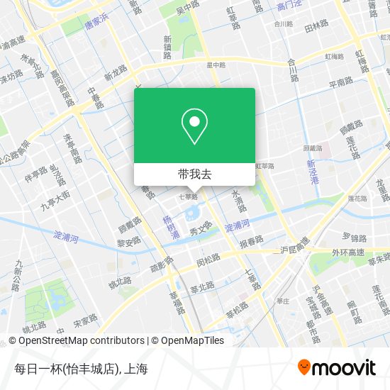 每日一杯(怡丰城店)地图