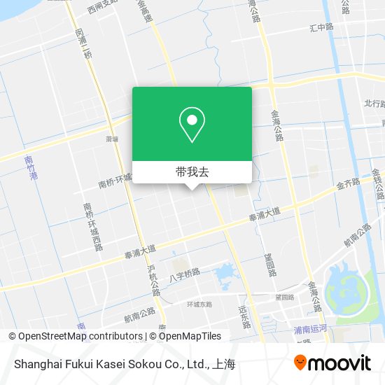 Shanghai Fukui Kasei Sokou Co., Ltd.地图