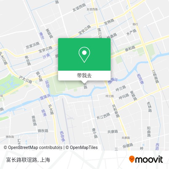 富长路联谊路地图