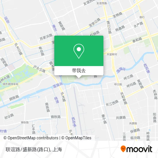 联谊路/盛新路(路口)地图