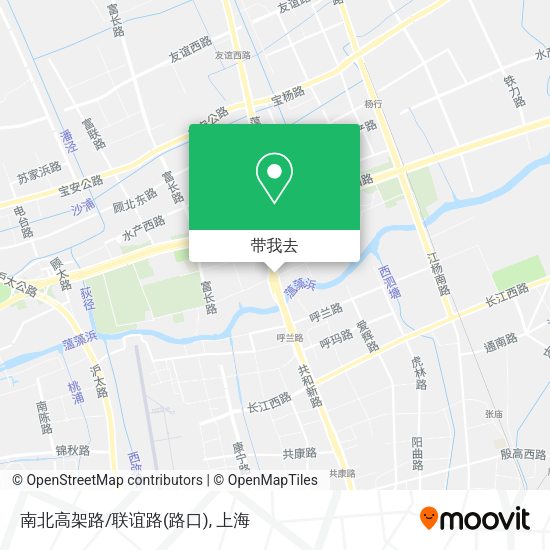 南北高架路/联谊路(路口)地图