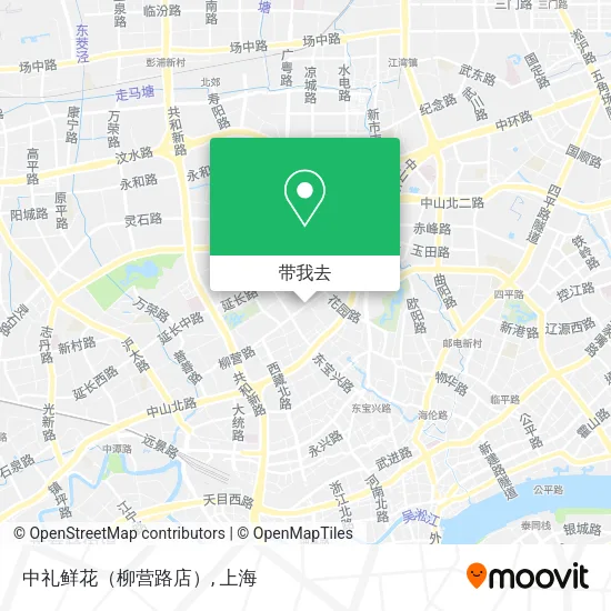 中礼鲜花（柳营路店）地图