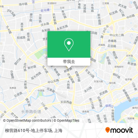 柳营路610号-地上停车场地图