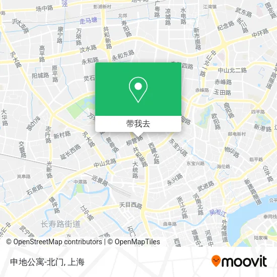 申地公寓-北门地图