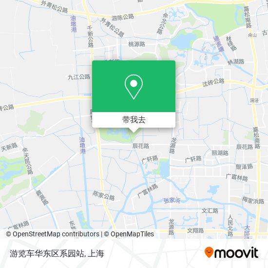 游览车华东区系园站地图