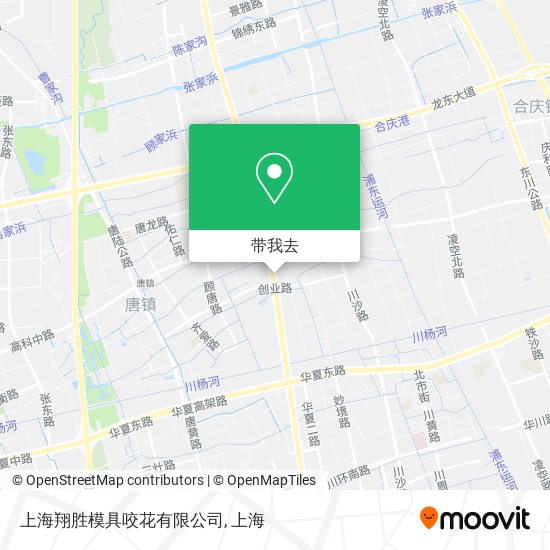 上海翔胜模具咬花有限公司地图