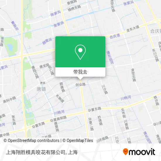 上海翔胜模具咬花有限公司地图