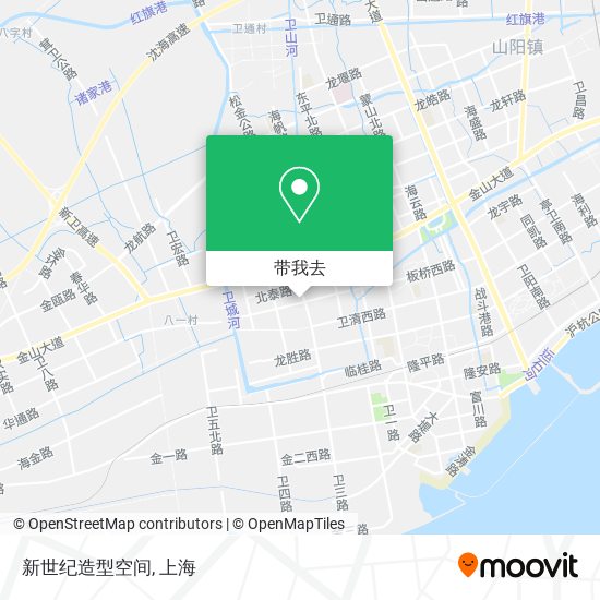 新世纪造型空间地图