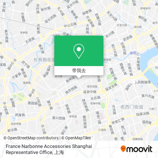 France Narbonne Accessories Shanghai Representative Office地图