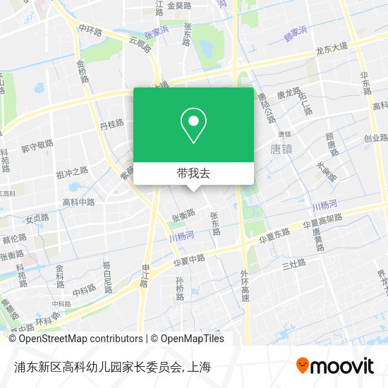 浦东新区高科幼儿园家长委员会地图