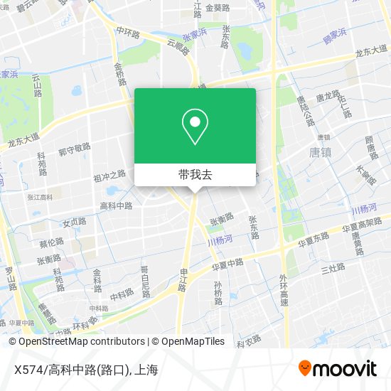 X574/高科中路(路口)地图