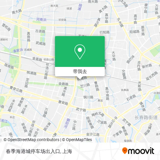 春季海港城停车场出入口地图
