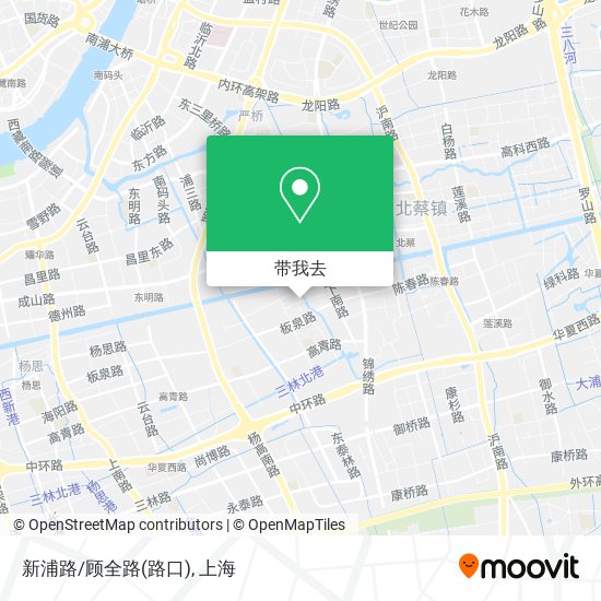 新浦路/顾全路(路口)地图