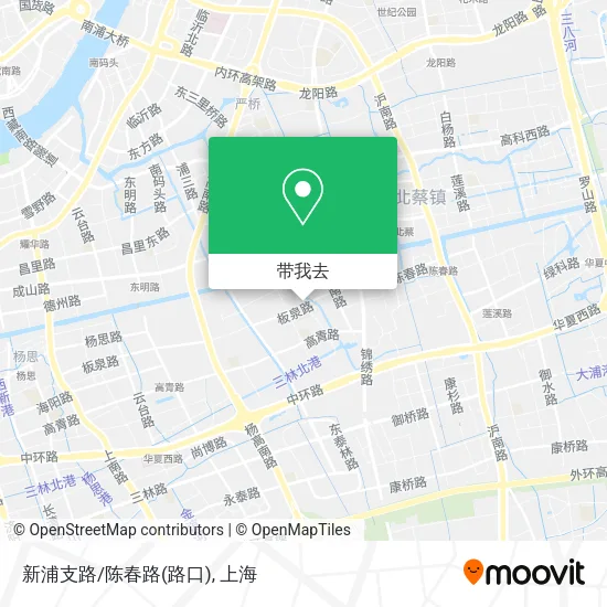 新浦支路/陈春路(路口)地图