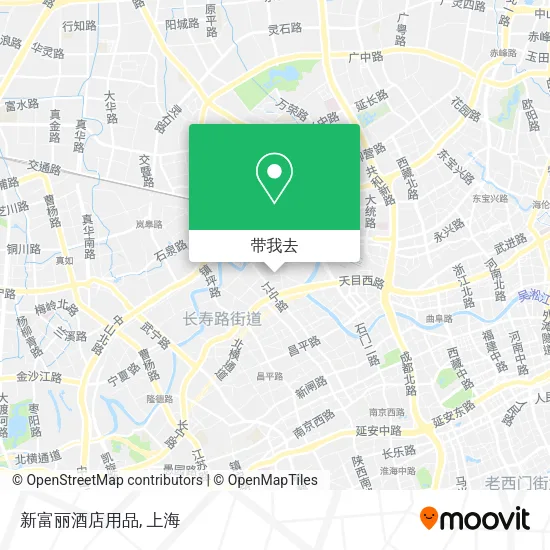 新富丽酒店用品地图