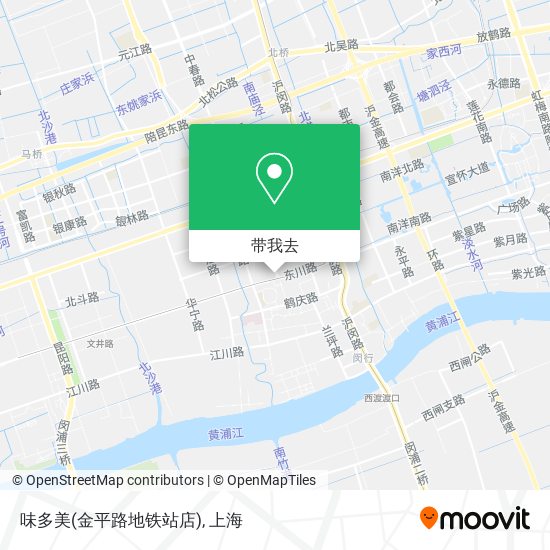 味多美(金平路地铁站店)地图
