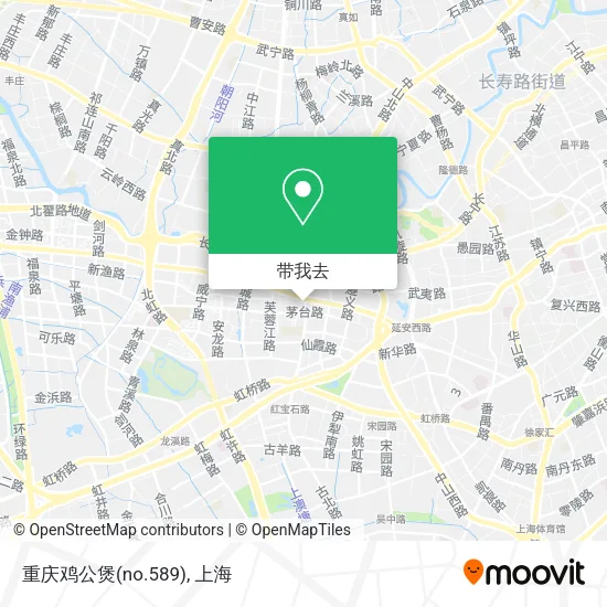 重庆鸡公煲(no.589)地图