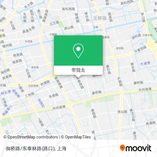御桥路/东泰林路(路口)地图