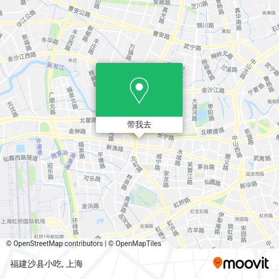 福建沙县小吃地图