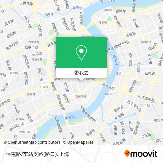 保屯路/车站支路(路口)地图