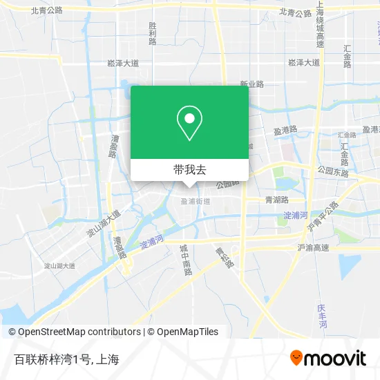 百联桥梓湾1号地图