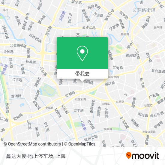 鑫达大厦-地上停车场地图