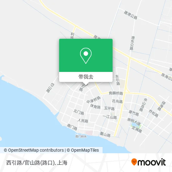 西引路/官山路(路口)地图