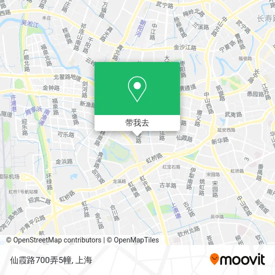 仙霞路700弄5幢地图