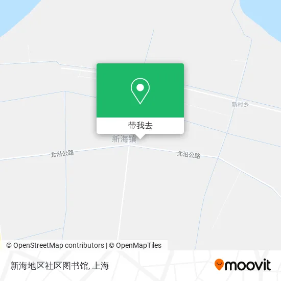 新海地区社区图书馆地图