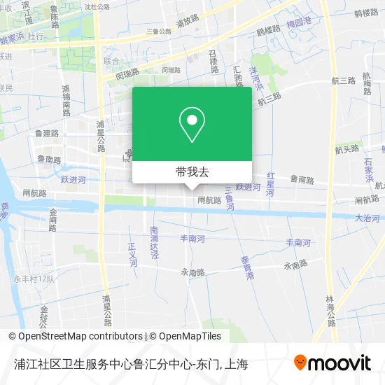 浦江社区卫生服务中心鲁汇分中心-东门地图