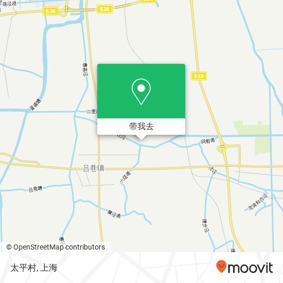 太平村地图