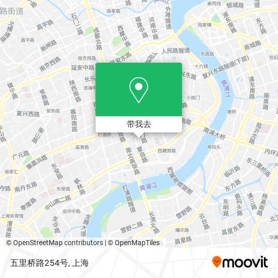 五里桥路254号地图