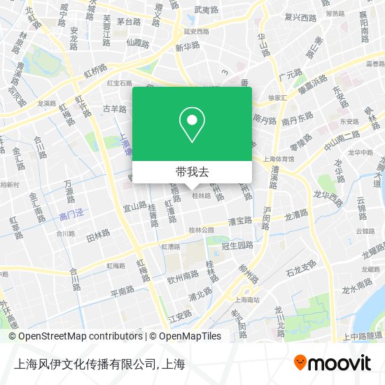 上海风伊文化传播有限公司地图