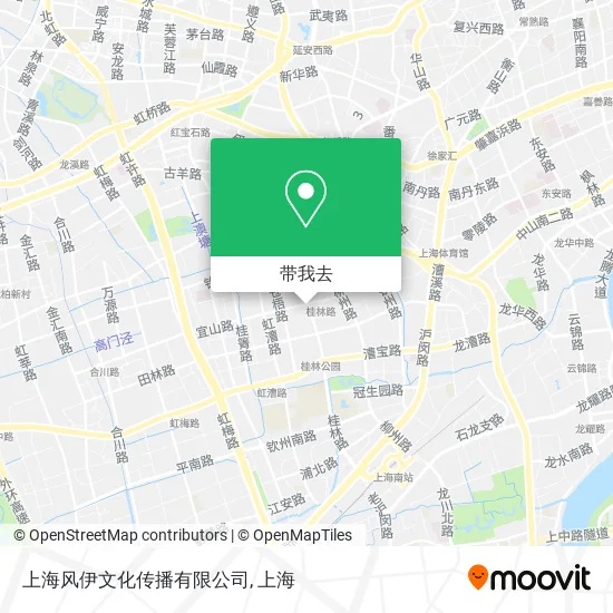 上海风伊文化传播有限公司地图