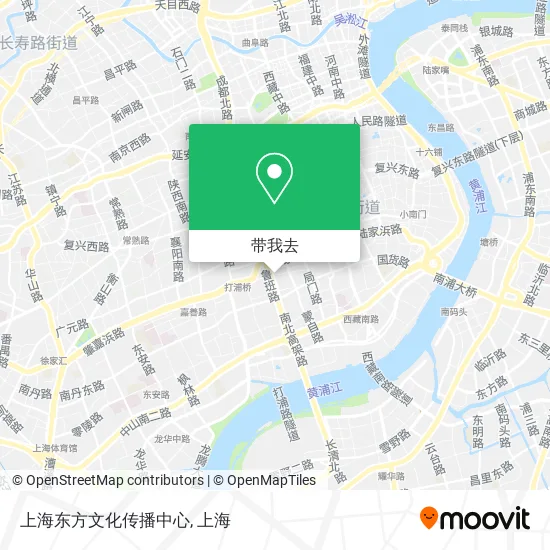 上海东方文化传播中心地图