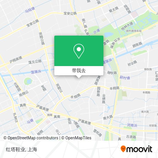 红塔鞋业地图