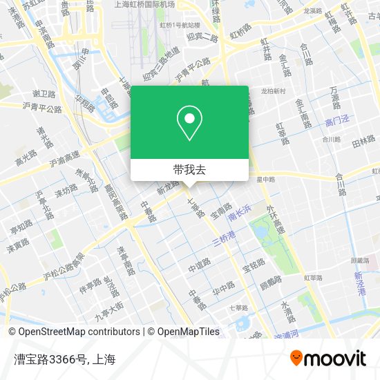 漕宝路3366号地图