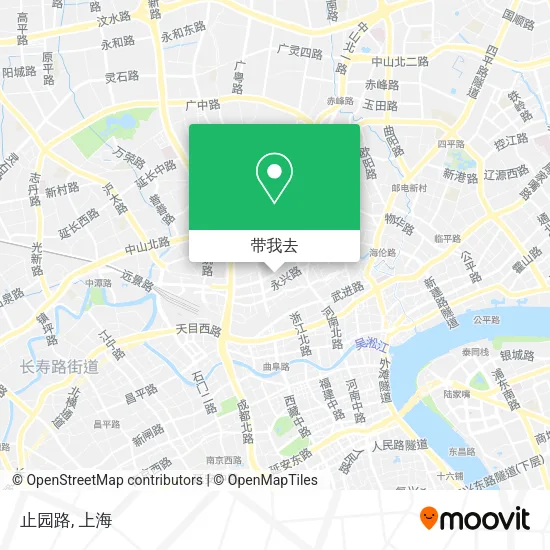 止园路地图