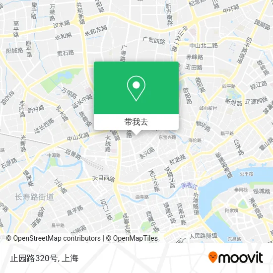 止园路320号地图