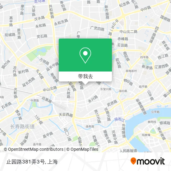 止园路381弄3号地图