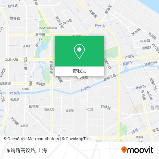 东靖路高设路地图