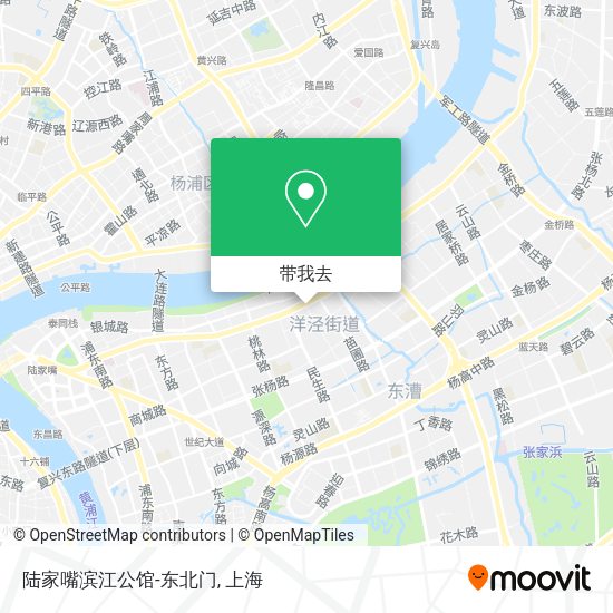 陆家嘴滨江公馆-东北门地图