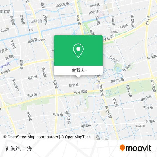 御衡路地图